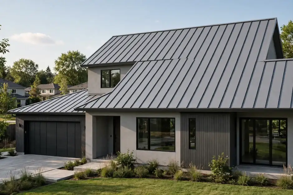 Index on a residential roof