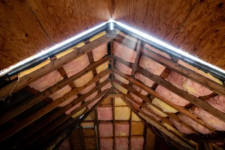 Index on a residential roof